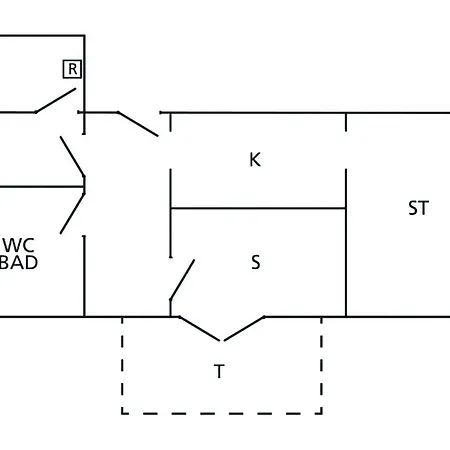 別荘 In With Wifi Neksø